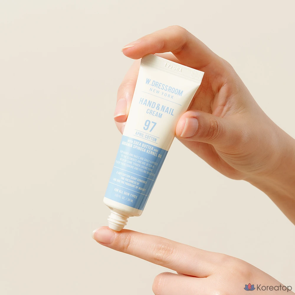 Набор для ухода W.Dressroom Perfume Hand &amp; Nail Cream 3-piece Set (White Soap + April Cotton + Peach Blossom), 1 шт.