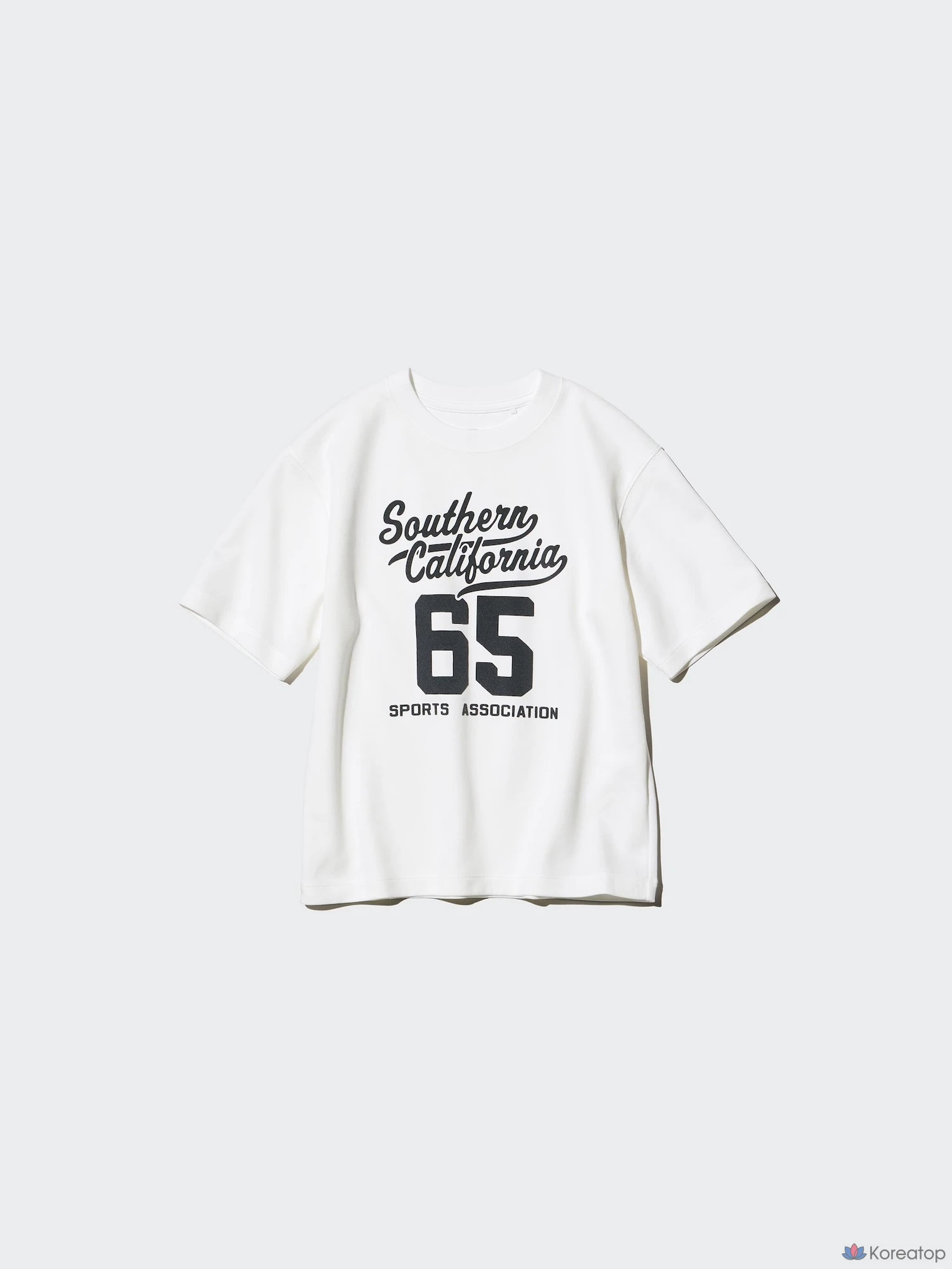 Футболка детская Uniqlo AIRism Cotton Graphic Crew Neck T