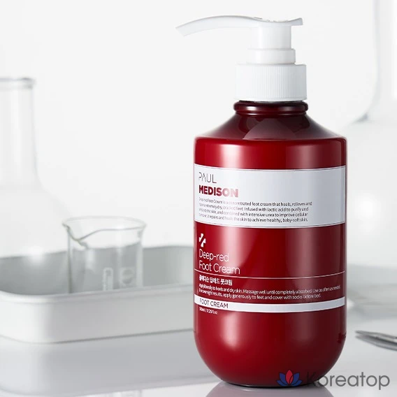 Крем для ног PAUL MEDISON Deep Red Foot Cream, 510 мл, 1 шт.