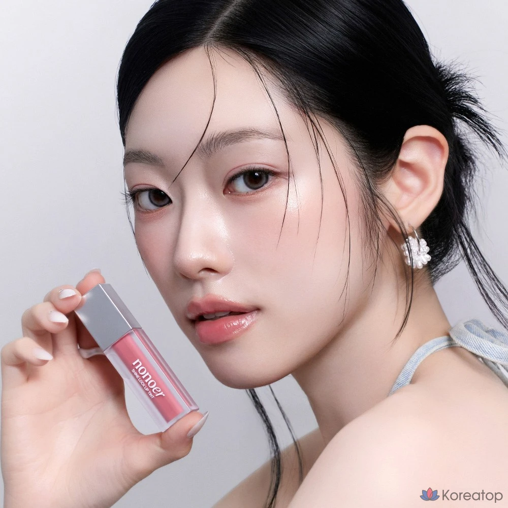 Тинт для губ NONOER Shine Lock Tint, оттенок 001 Tender Pink, 5 г, 1 шт.