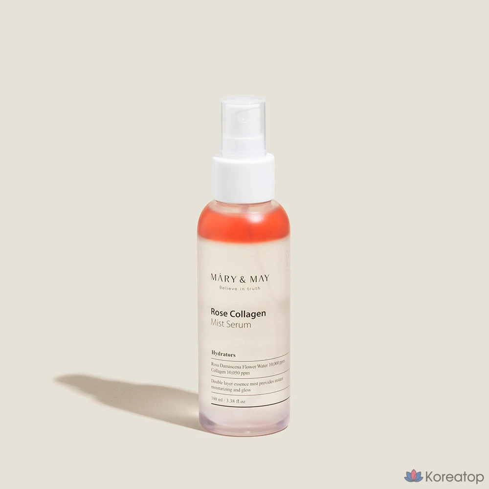 Сыворотка-мист Mary&May Rose Collagen Mist Serum, 100 мл, 1 шт.