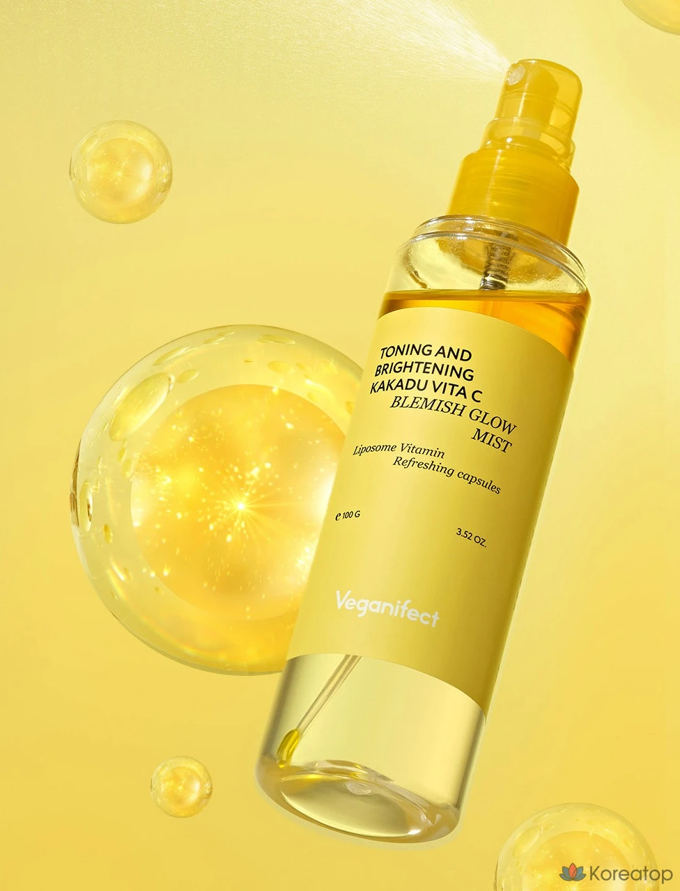 Спрей для лица Veganifect Kakadu Vita C Blemish Mist, 100 г, 1 шт.