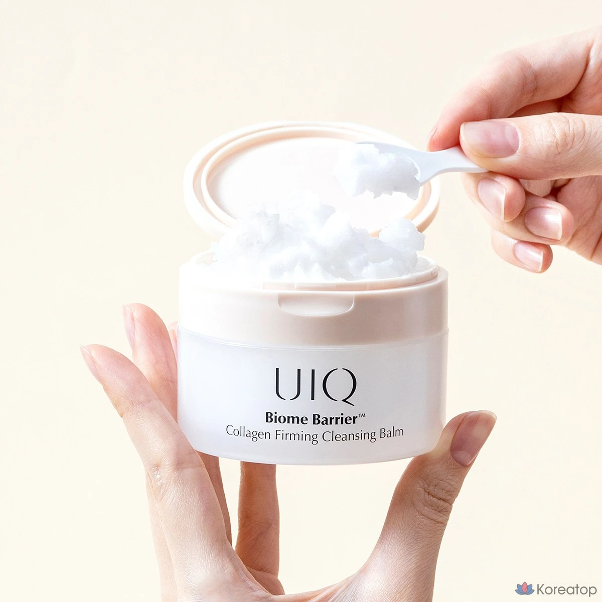 Очищающий бальзам UIQ Biome Barrier Collagen Firming Cleansing Balm, 100 мл, 1 шт., фото 4