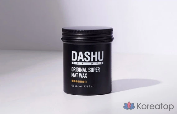 Воск для волос DASHU For Men Premium Original Super Matt Hair Wax, 100 мл, 1 шт., фото 2