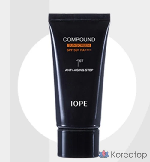 Солнцезащитный крем IOPE Men Compound Sun Screen SPF50+ PA++++, 50 мл, 1 шт.