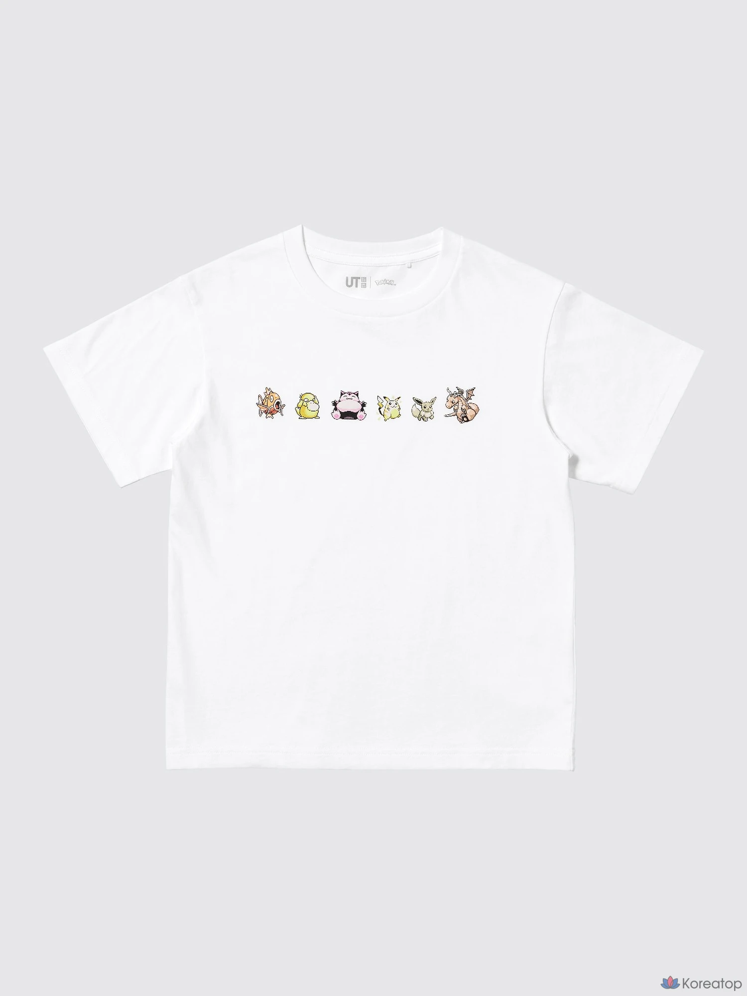 Футболка детская Uniqlo Pokémon UT Graphic T, зеленый