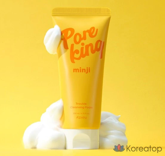 Очищающая пенка A'Pieu Mopong Daejang Minji Trouble Cleansing Foam, 200 мл, 1 шт.