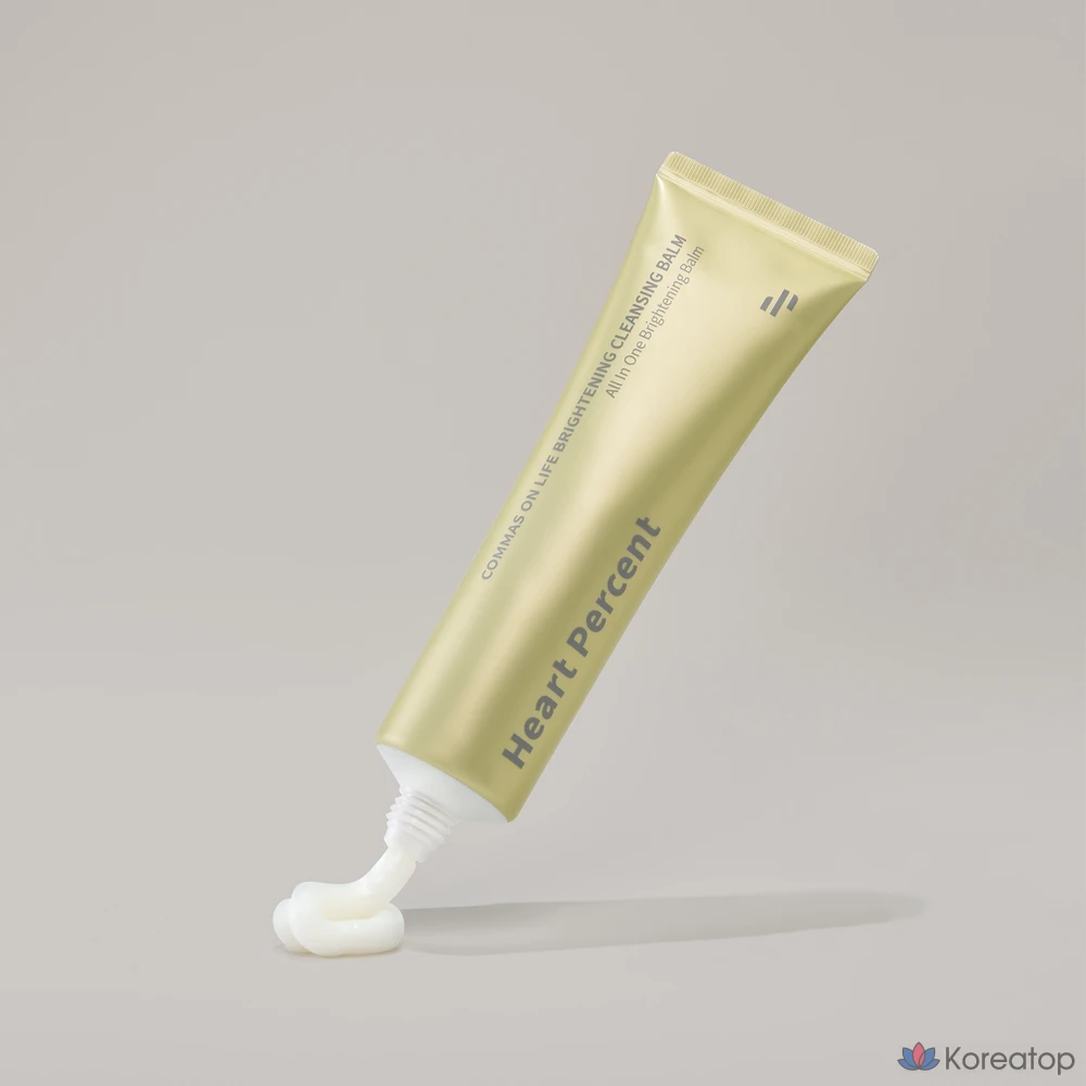 Очищающий бальзам Heart Percent Comma's On Life Brightening Cleansing Balm, 80 мл, 1 шт.