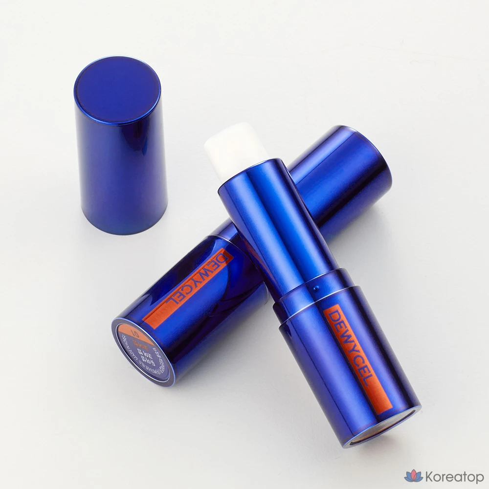 Набор для ухода DEWYCEL Homme True Beam Stick&Brush Foundation SPF50+ PA++++ Color Lip Balm 01 Core Balm 4g, 1 шт.