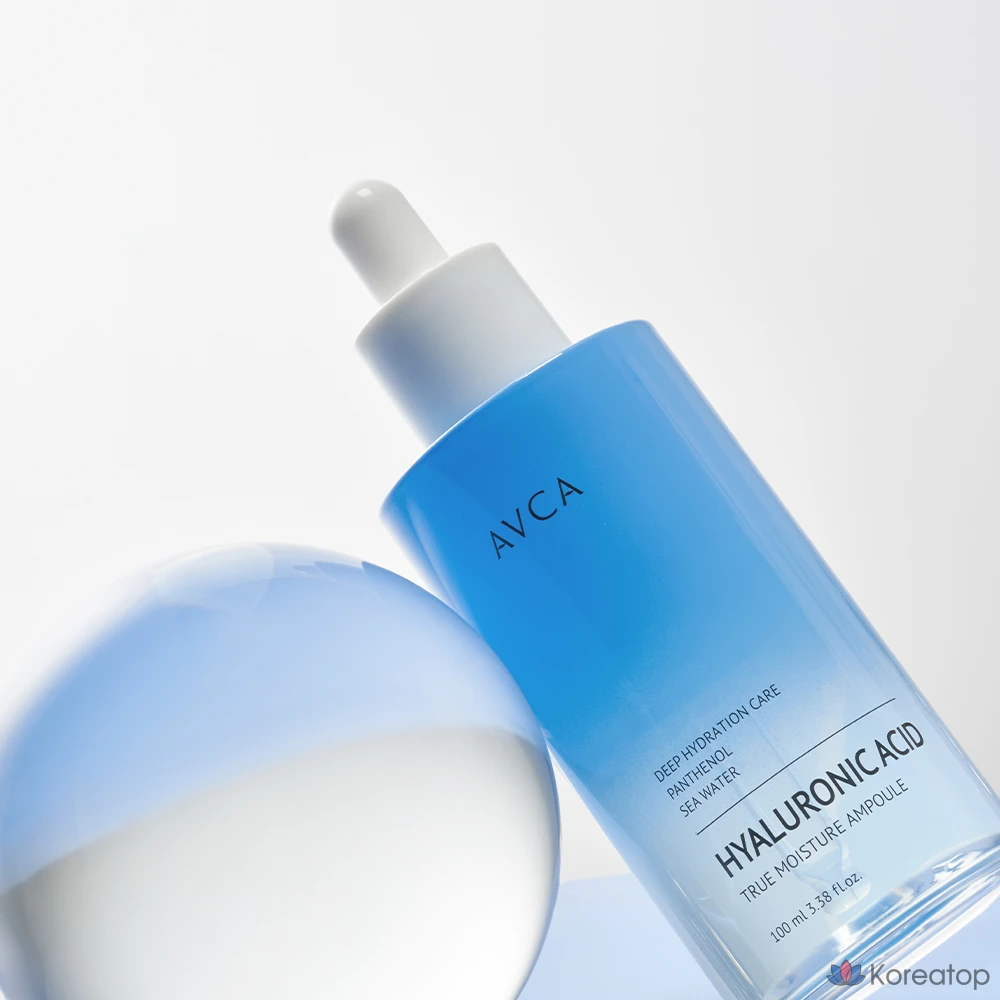 Ампульная сыворотка AVCA True Moisture Low Molecular Hyaluronic Acid Ampoule, 100 мл, 1 шт.