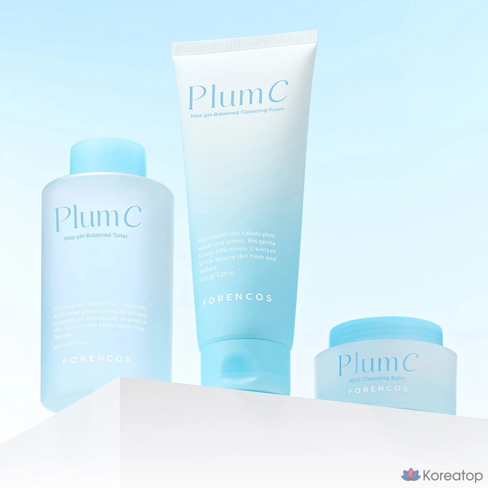 Очищающая пенка Forencos Plum Seed Mild Low pH Cleansing Foam, 150 г, 1 шт.