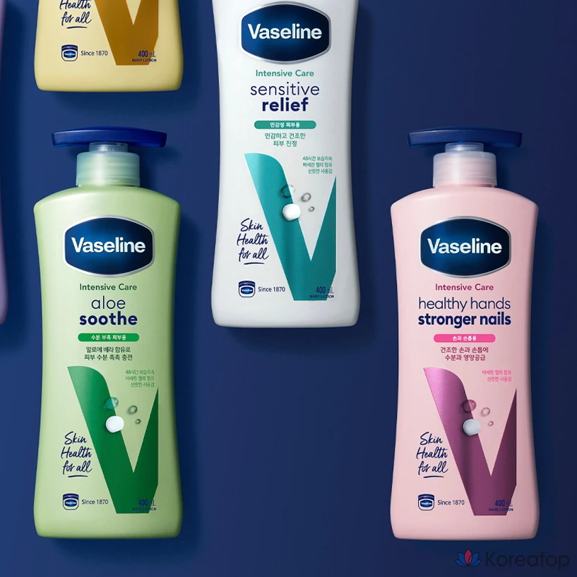 Лосьон для рук и ногтей Neutrogena Vaseline Intensive Care Healthy Hands Stronger Nails, 400 мл, 1 шт., фото 4