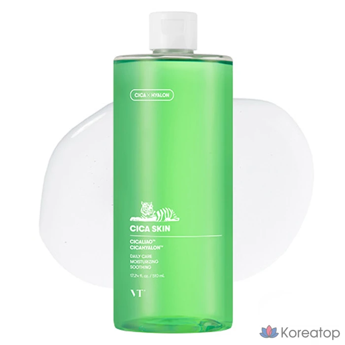 Тонер VT Cosmetics Cica Skin, 510 мл, 1 шт.