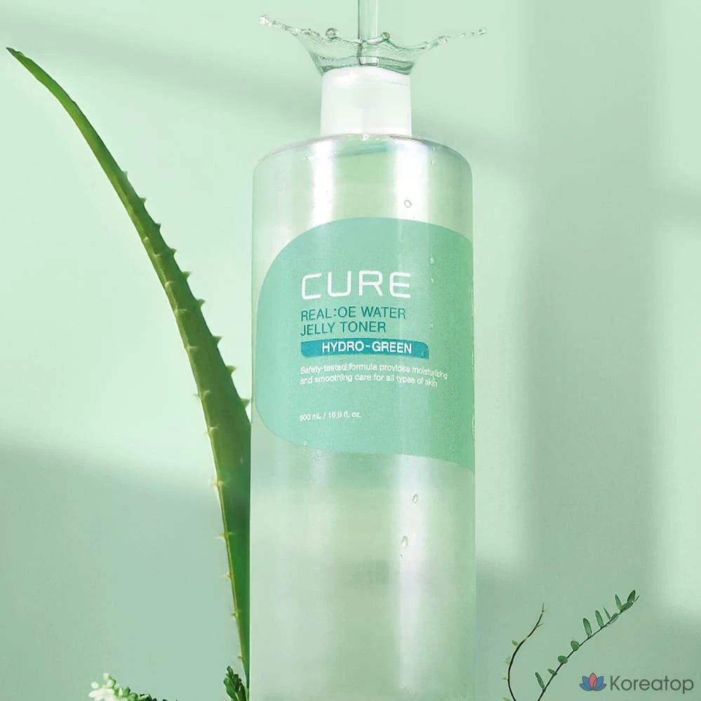 Тонер KIM JEONG MOON Aloe La Sens Cure Real Aloe Water Jelly Toner, 500 мл, 1 шт.