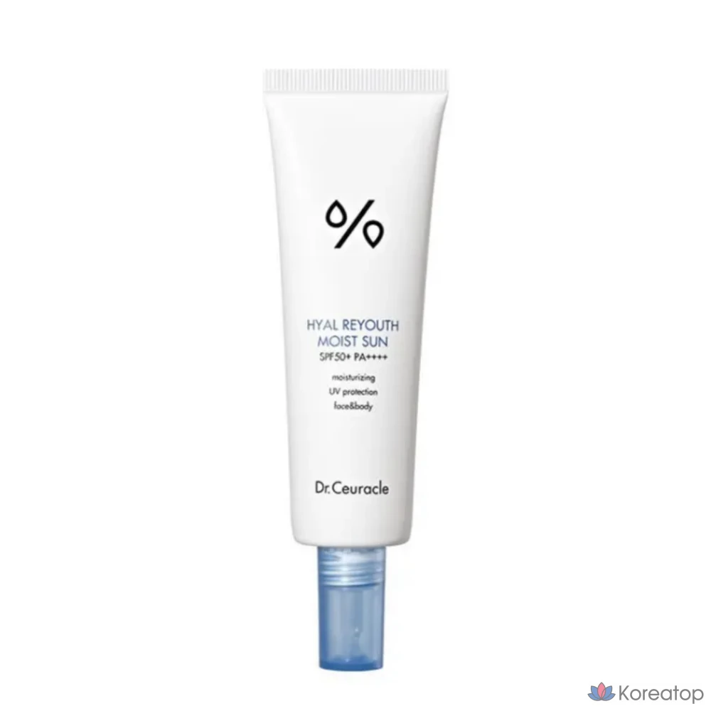 Солнцезащитный крем Dr. Ceuracle Hyal Reyouth Moist Sun SPF50+ PA++++, 50 мл, 1 шт.