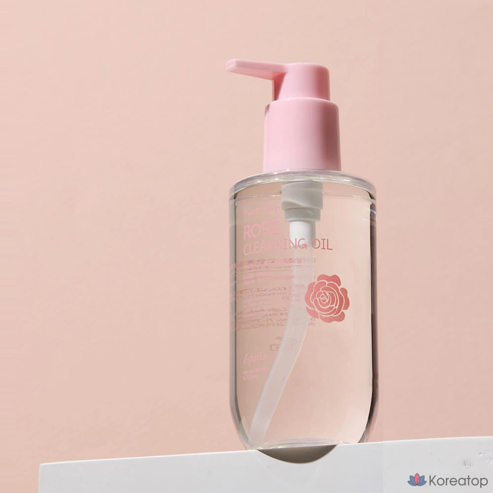 Гидрофильное масло Esfolio Rose Cleansing Oil, 200 мл, 1 шт.