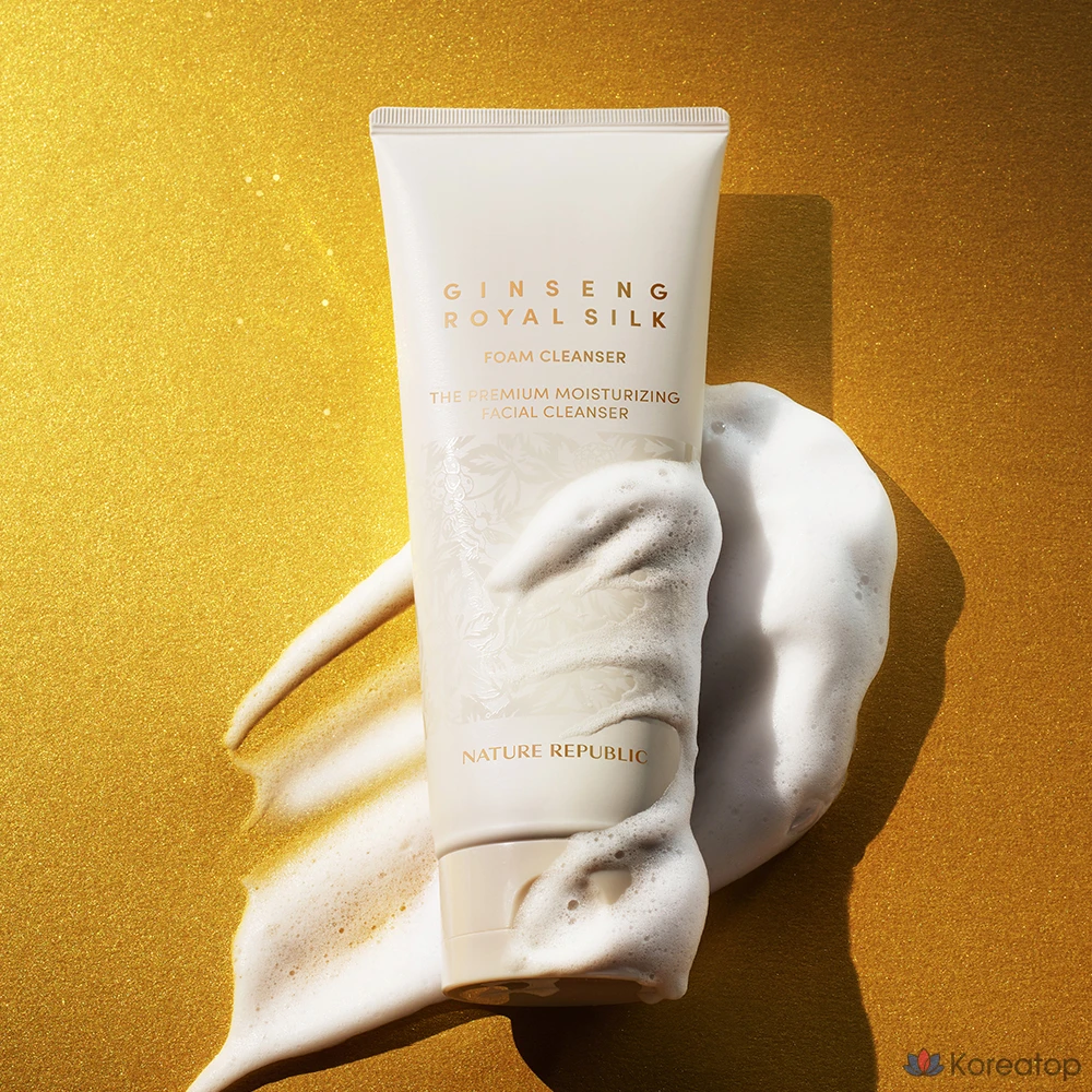 Пенка для умывания Nature Republic Jinsheng Royal Silk, 150 мл, 1 шт