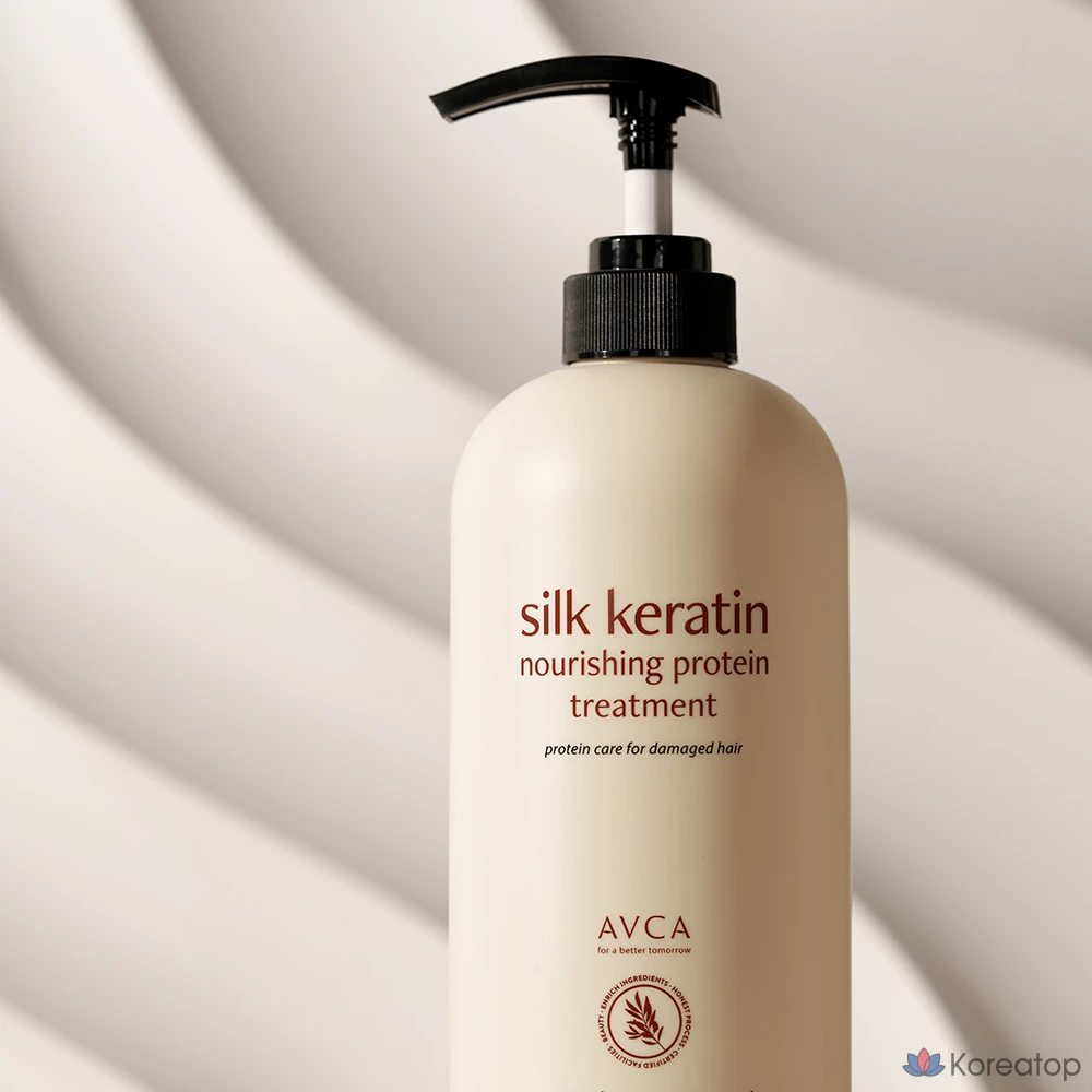 Кондиционер-уход AVCA Silk Keratin Nourishing Protein Treatment, 1 л, 1 шт.