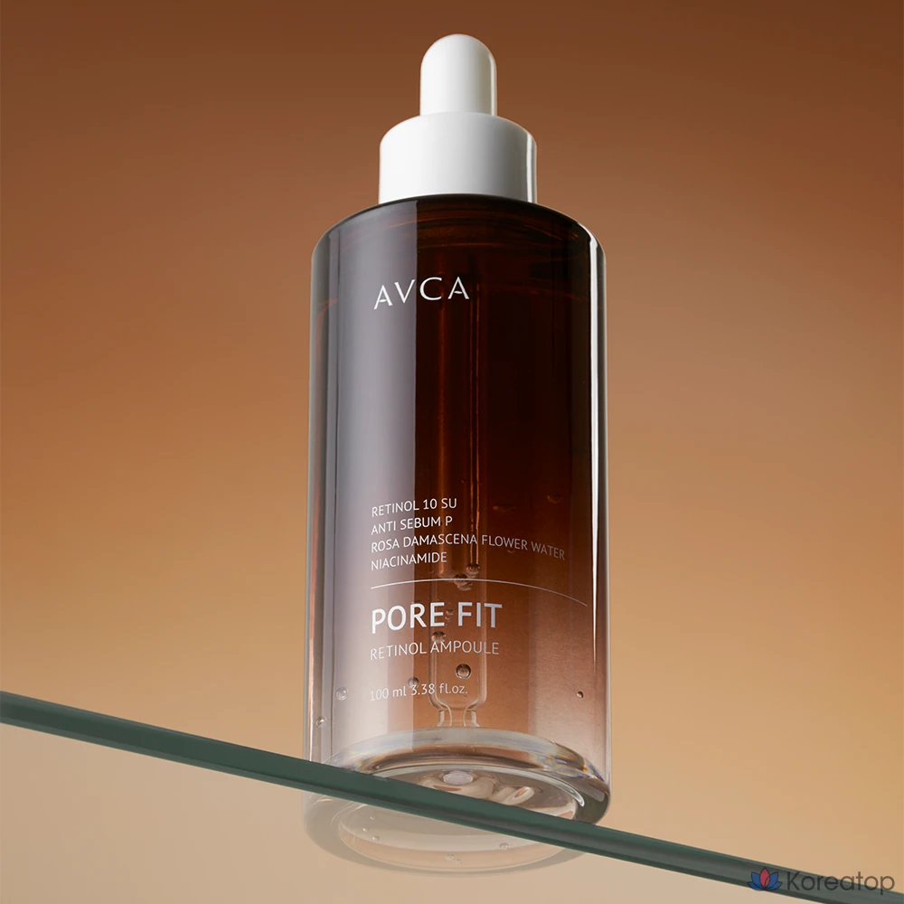 Ампульная сыворотка AVCA Pore Fit Retinol Pore Ampoule, 100 мл, 1 шт.