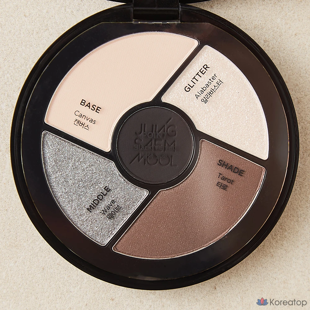 Палетка теней для век Jungsaemmool Artist Eye Palette Core, оттенок Smoky Nude, 1 шт.