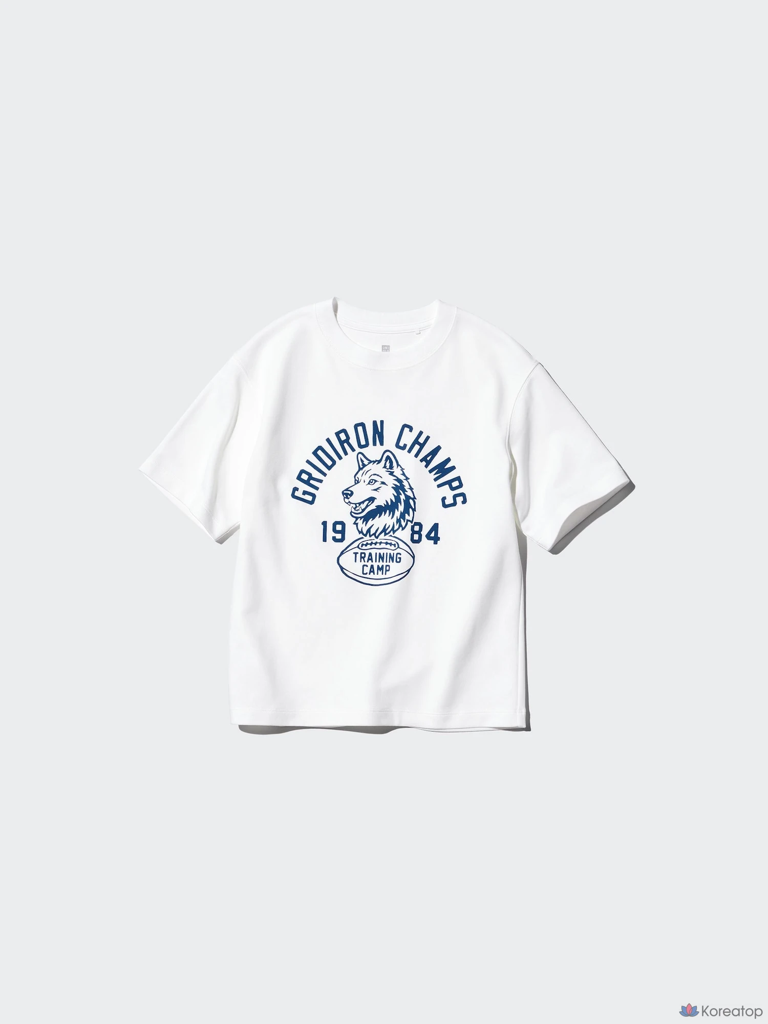 Футболка детская Uniqlo AIRism Cotton Graphic Crew Neck T