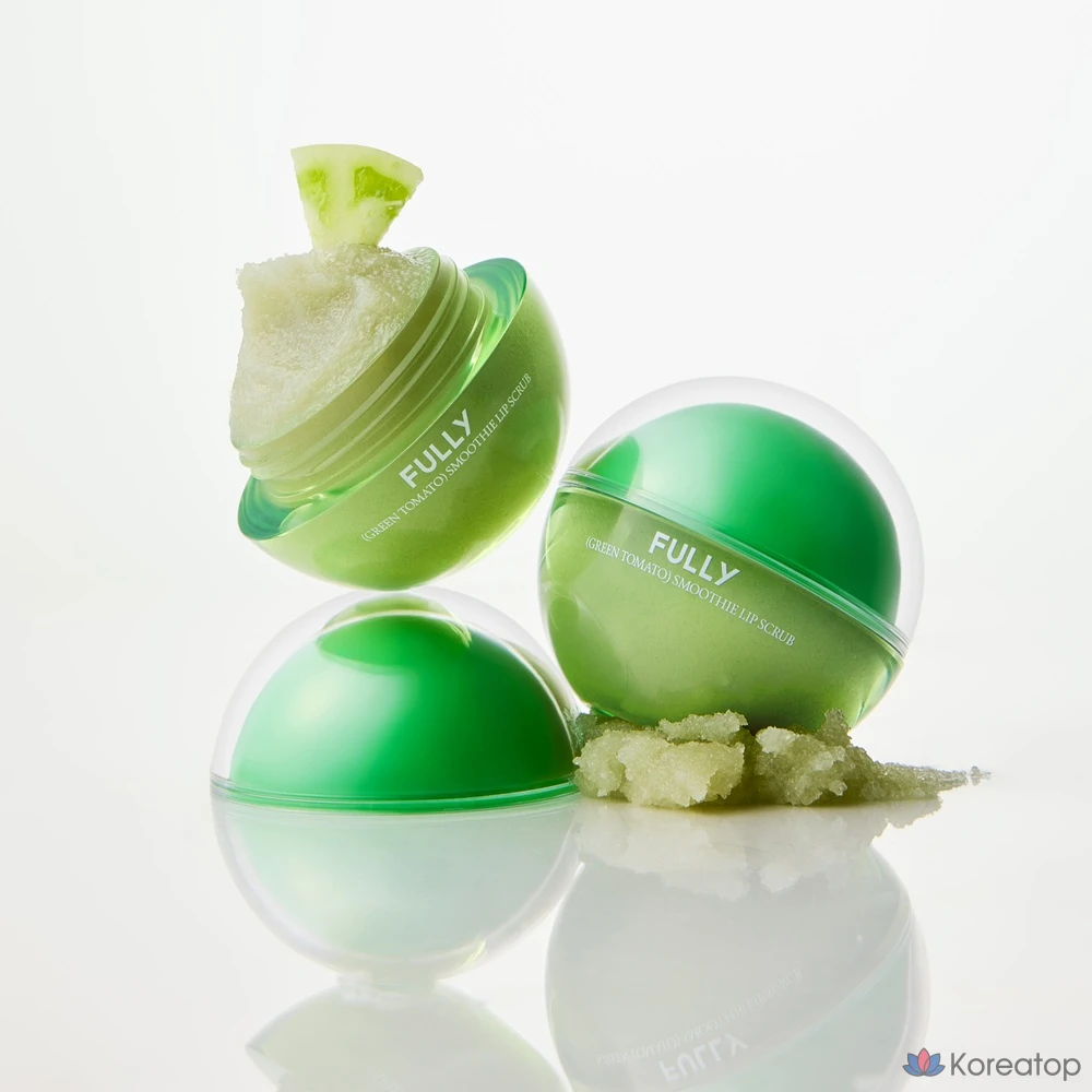 Скраб для губ FULLY Green Tomato Smoothie Lip Scrub, 12 г, 1 шт.