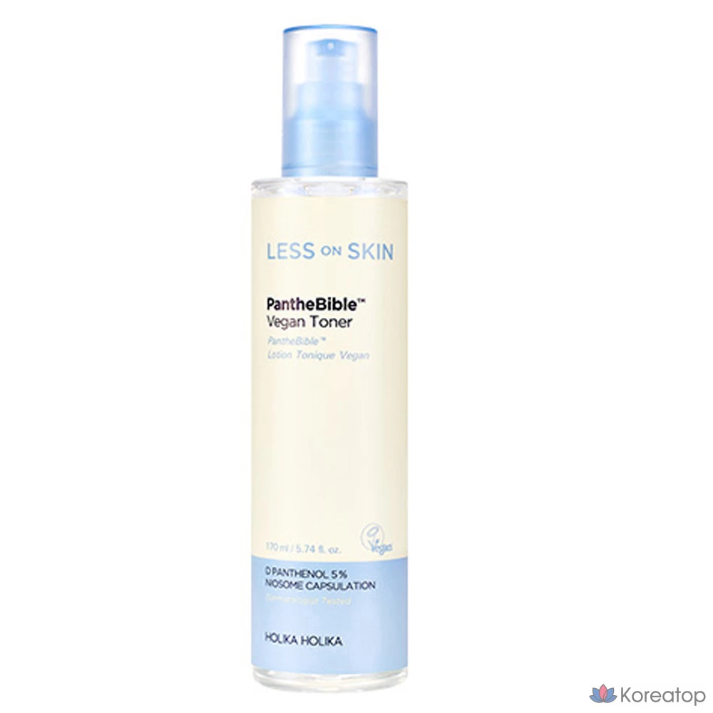 Тонер Holika Holika Less On Panthebible Vegan Toner, 170 мл, 1 шт.