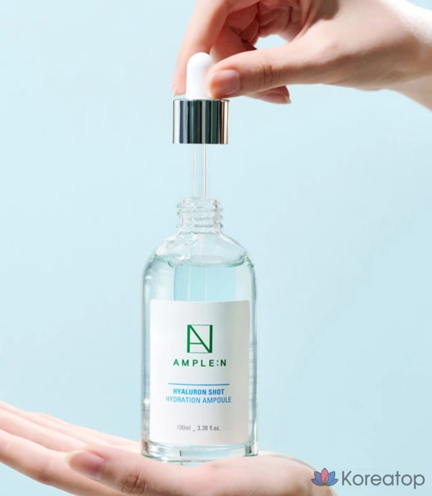 Ампульная сыворотка AMPLE:N Hyaluron Shot Moisture Ampoule, 100 мл, 1 шт., фото 4
