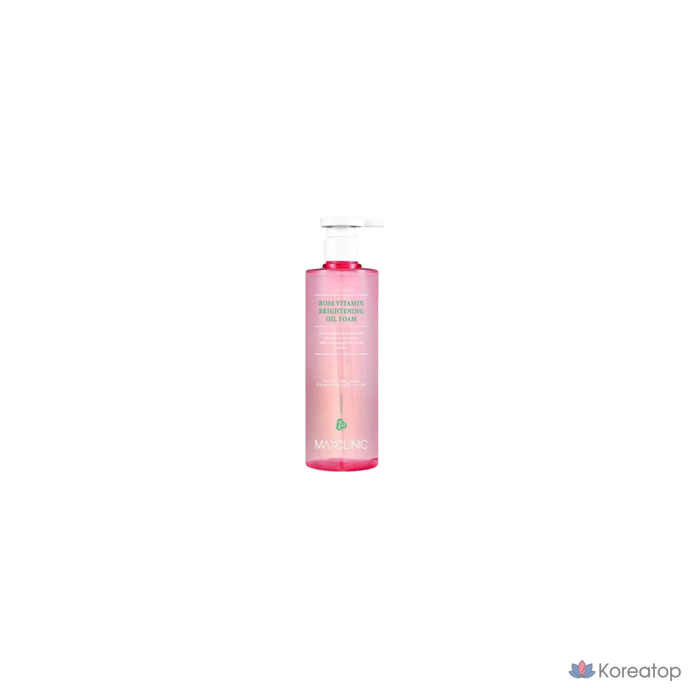 Пенка для умывания MAXCLINIC Rose Vitamin Brightening Oil Foam Cleanser, 310 г, 1 шт.