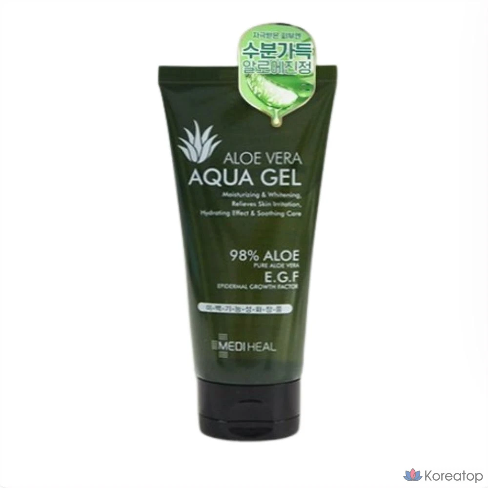 Гель для лица MEDIHEAL Aloe Vera Aqua Gel, 120 мл, 1 шт.