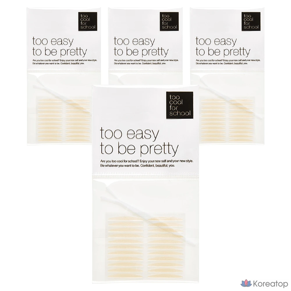 Набор для макияжа Too Cool For School Nude Fit Double Eyelid Tape, 44 шт., 4 шт.