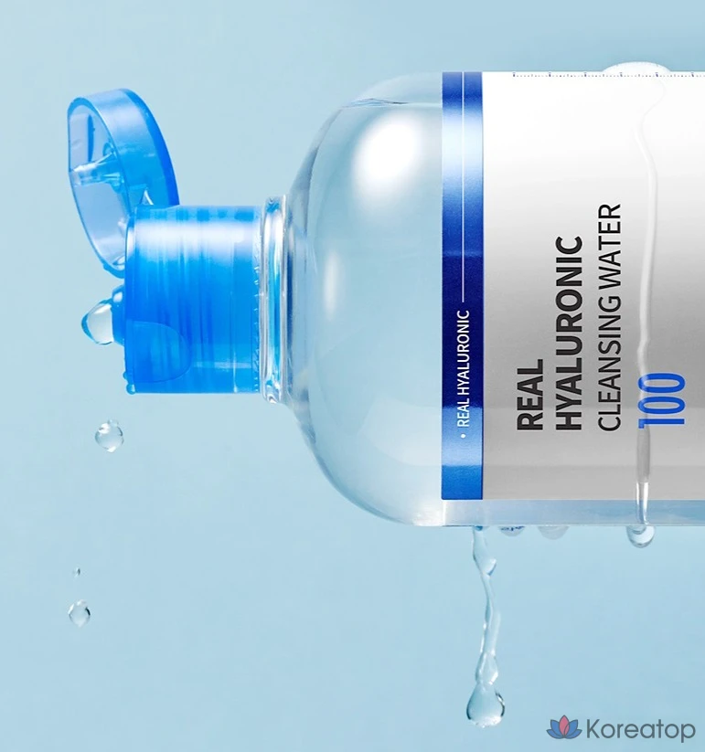 Очищающая вода WELLAGE Real Hyaluronic Cleansing Water, 400 мл, 1 шт.