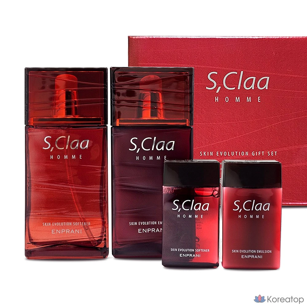Набор для ухода Enprani Escula Homme Skin Evolution 2-piece Set, 1 шт.