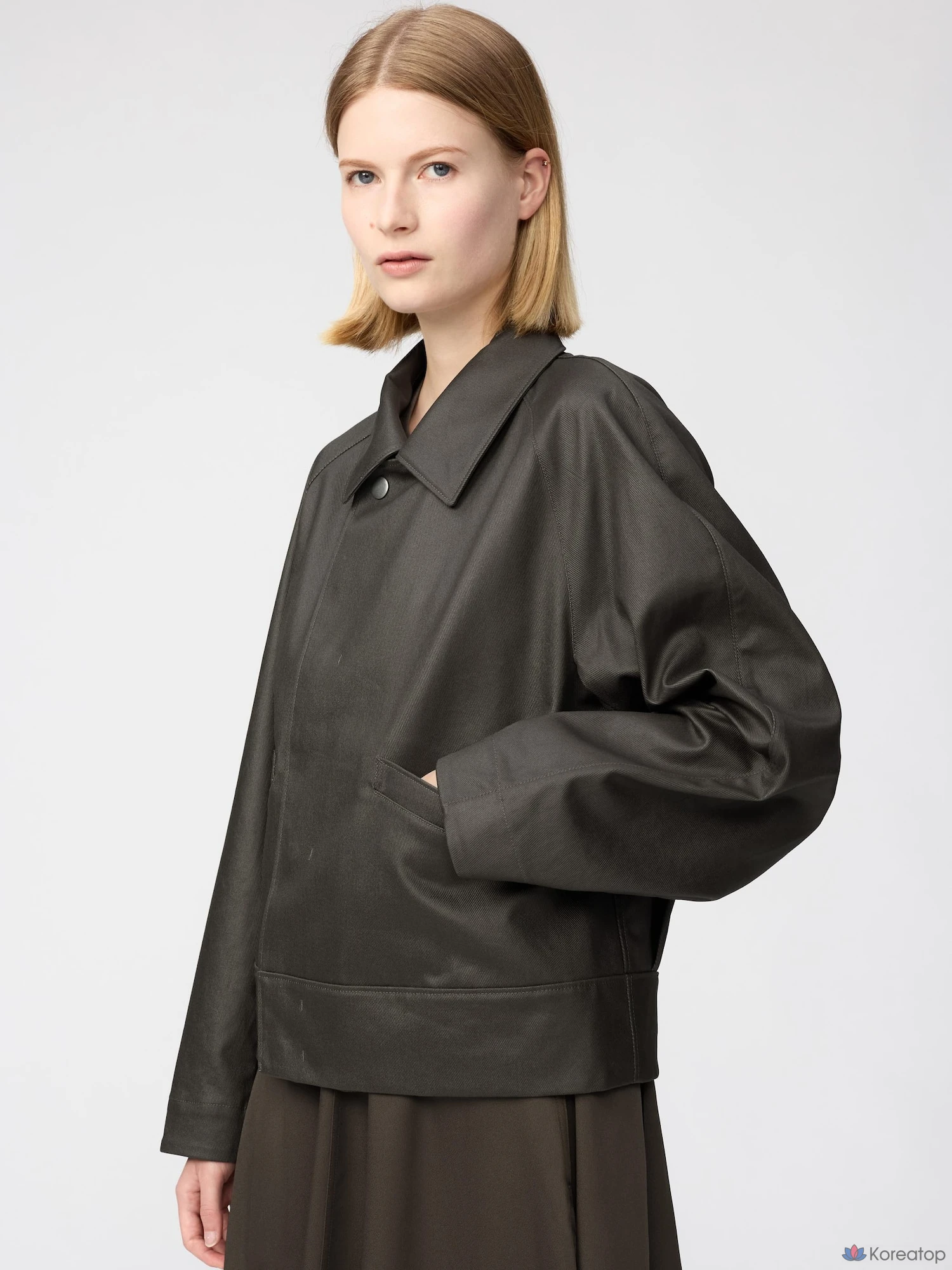 Куртка-бомбер Uniqlo Coated Blouson