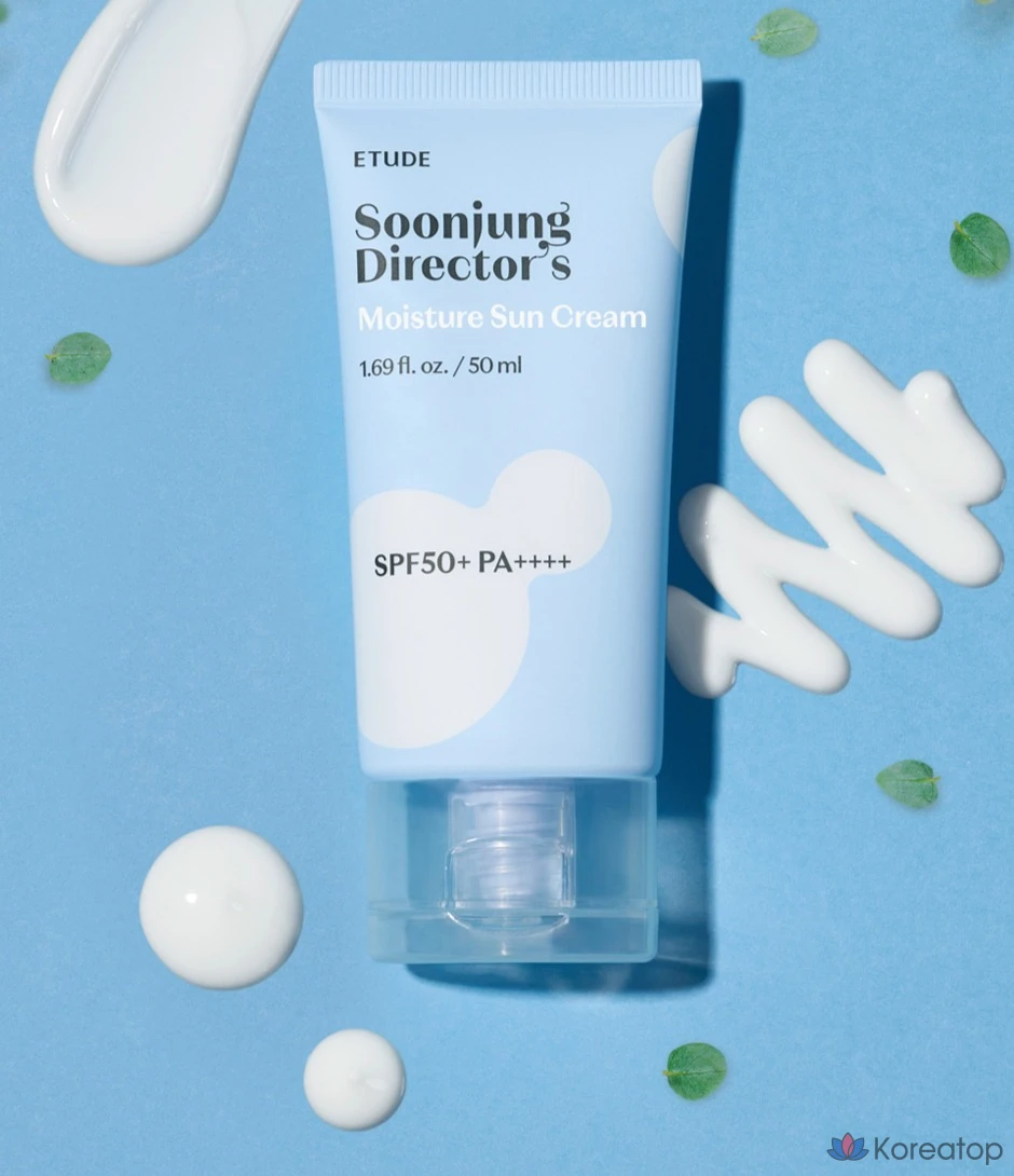 Солнцезащитный крем Etude House Soon Jung Director Moisture Sun Cream SPF50+ PA++++, 100 мл, 2 шт., фото 4