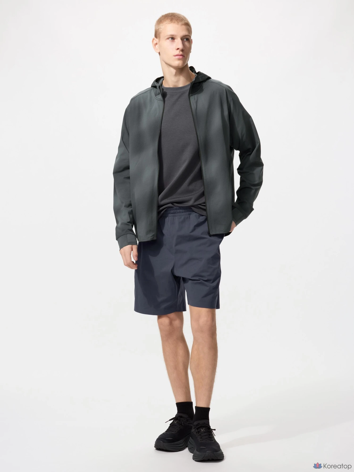 Парка Uniqlo DRY-EX UV Protection Full-Zip Parka (Print)