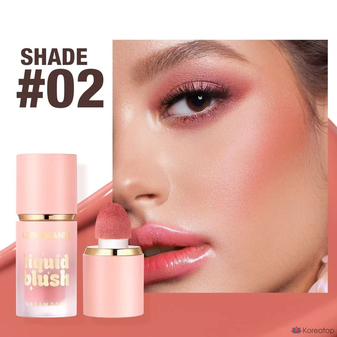 Румяна жидкие Jungsaemmool Vital Phytone Liquid Blusher, оттенок 03, 1 шт.