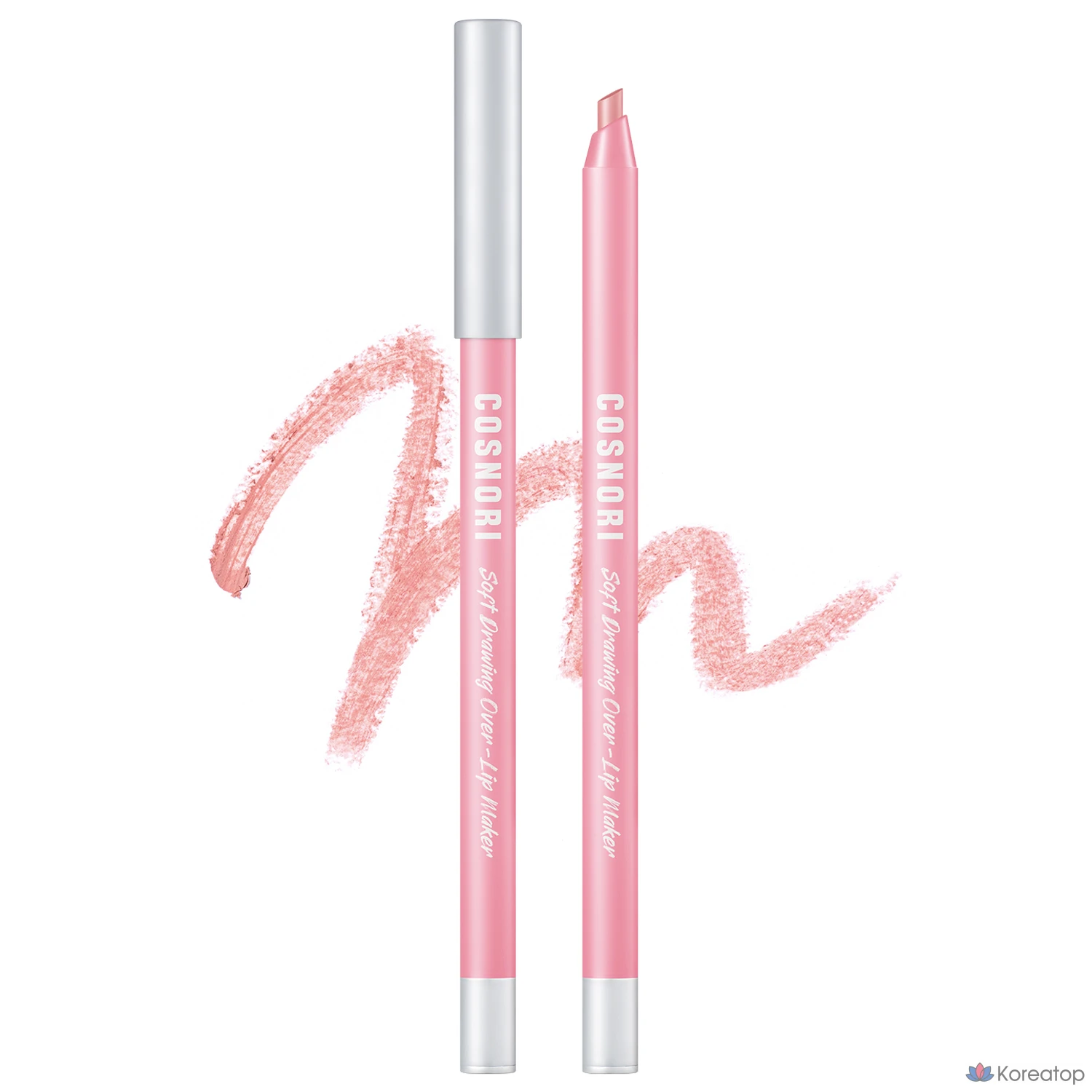 Карандаш для губ Cosnori Soft Drawing Over Lip Maker, оттенок 01 Pure Pink, 0.4 г, 1 шт.
