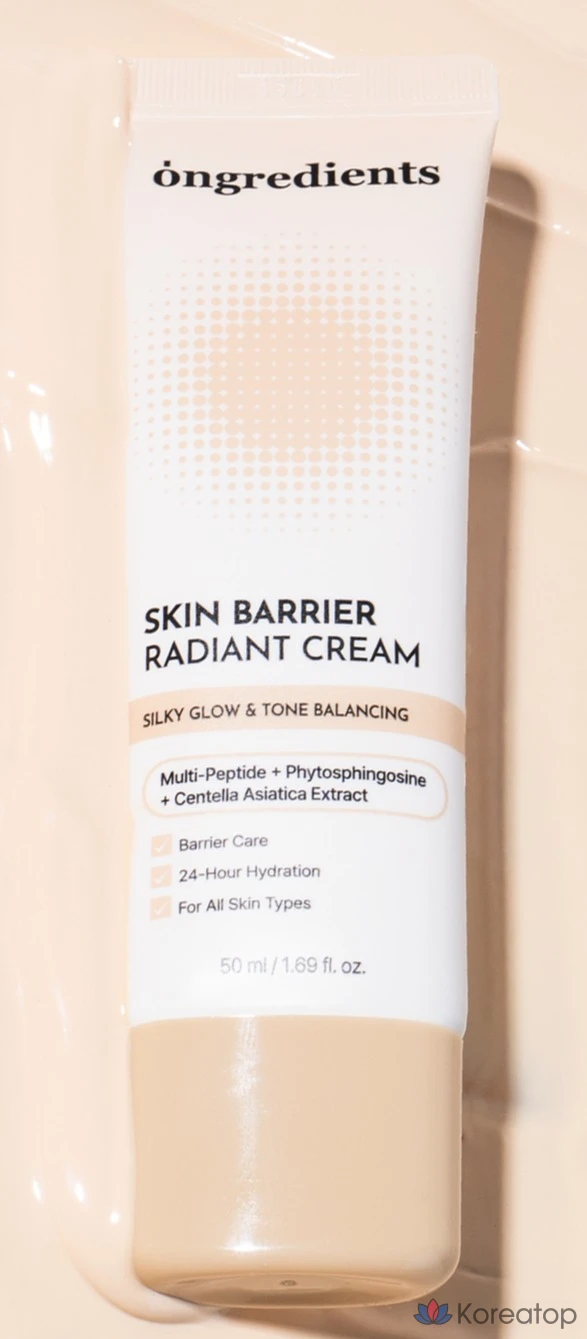 Крем для лица Ongredients Skin Barrier Radiant Cream SPF50+ PA++++, 50 мл, 1 шт.
