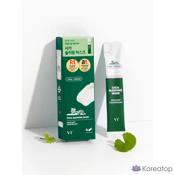 Ночная маска для лица VT Cosmetics Cica Sleeping Mask, 4 мл, 30 шт.