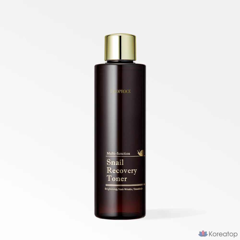 Тонер Deoproce Snail Recovery Toner, 210 мл, 1 шт.