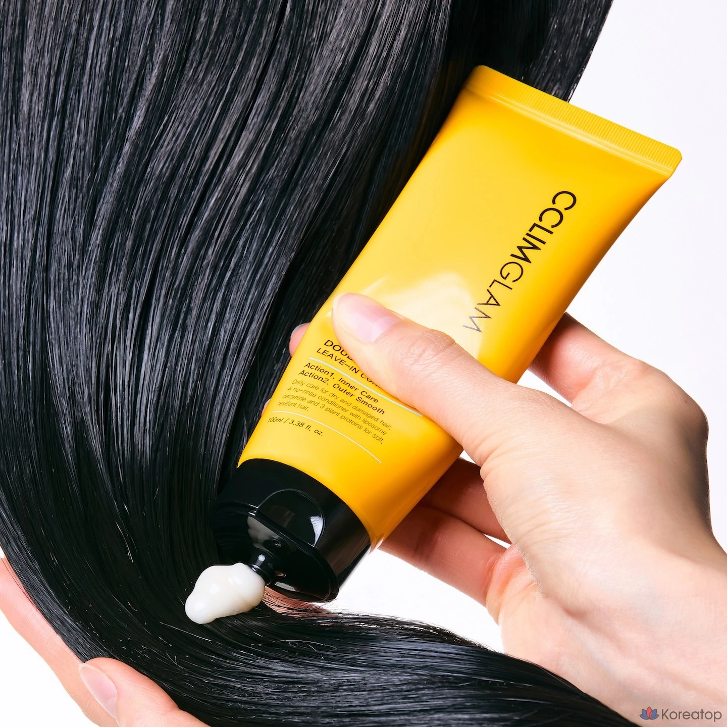 Маска для волос CCLIMGLAM Double Action Leave-In No-Wash Protein Hair Treatment Cream Pack, 100 мл, 1 шт.