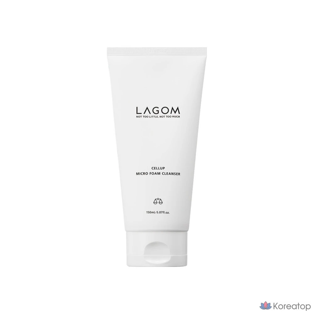 Очищающая пенка LAGOM Cellup Micro Foam Cleanser, 150 мл, 1 шт.