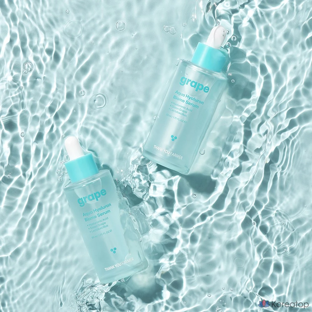 Сыворотка Thank You Farmer Grape Aqua Biome Serum, 50 мл, 1 шт.
