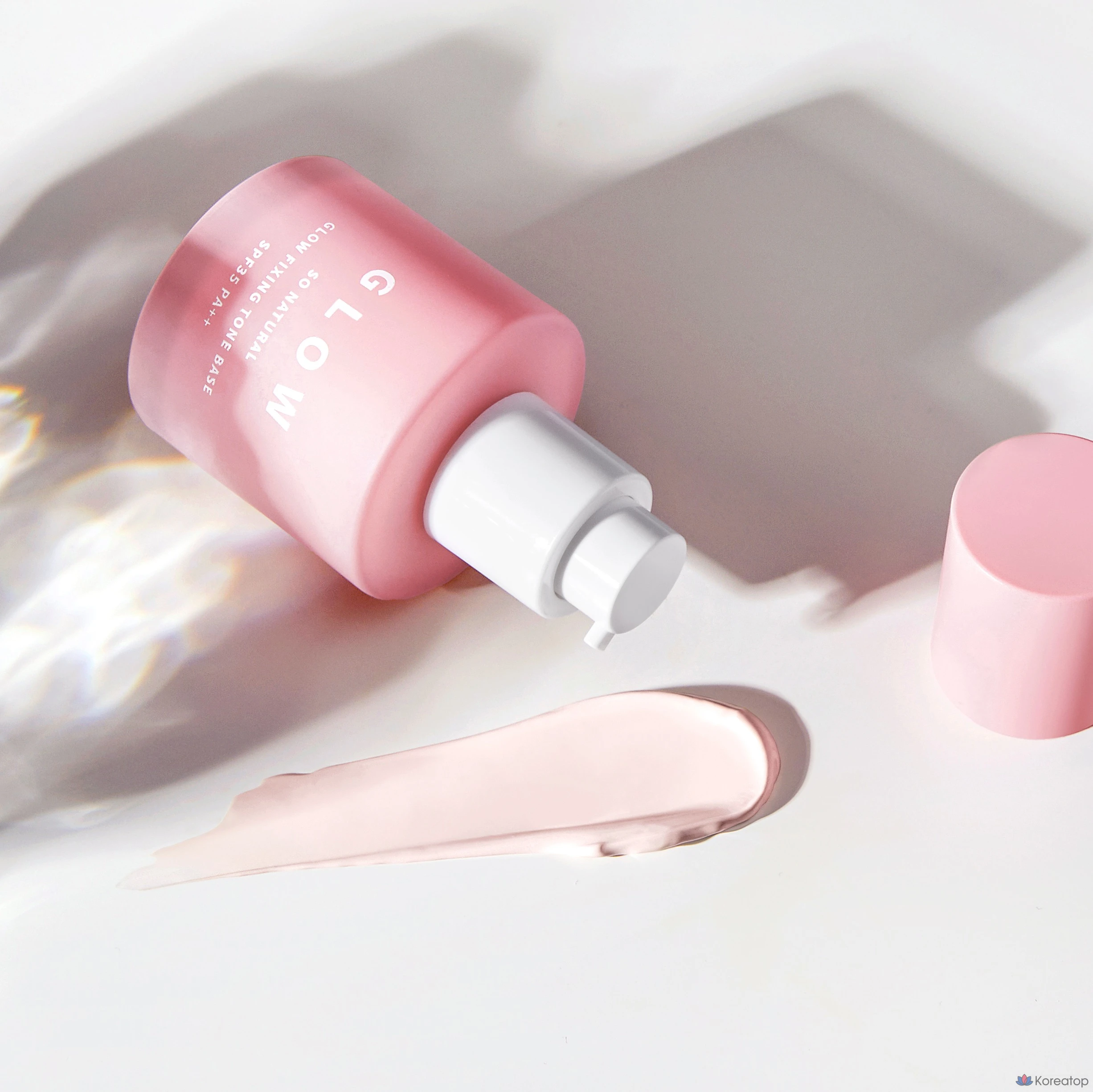 Мейкап база So Natural Glow Fixing Tone Makeup Base, оттенок Pink Ivory, 30 мл, 1 шт.
