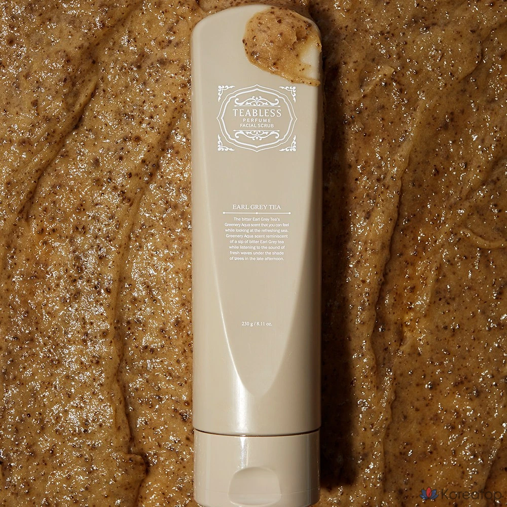 Пилинг для лица TEABLESS Earl Grey Tea Jam Peel Facial Scrub, 230 г, 1 шт.