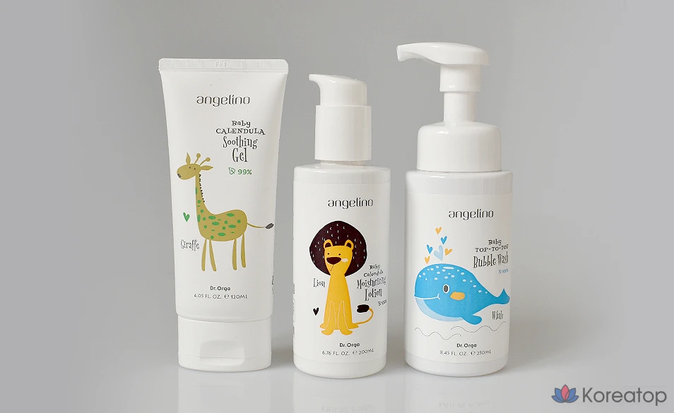 Гель для лица Dr. Orga Angelino Baby Calendula Soothing Gel, 120 мл, 1 шт.