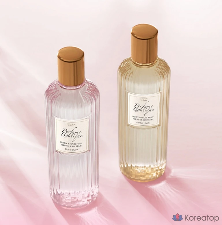 Парфюмированный спрей для тела и волос Happy Bath Perfume Boutique Rose Blush, 200 мл, 1 шт.