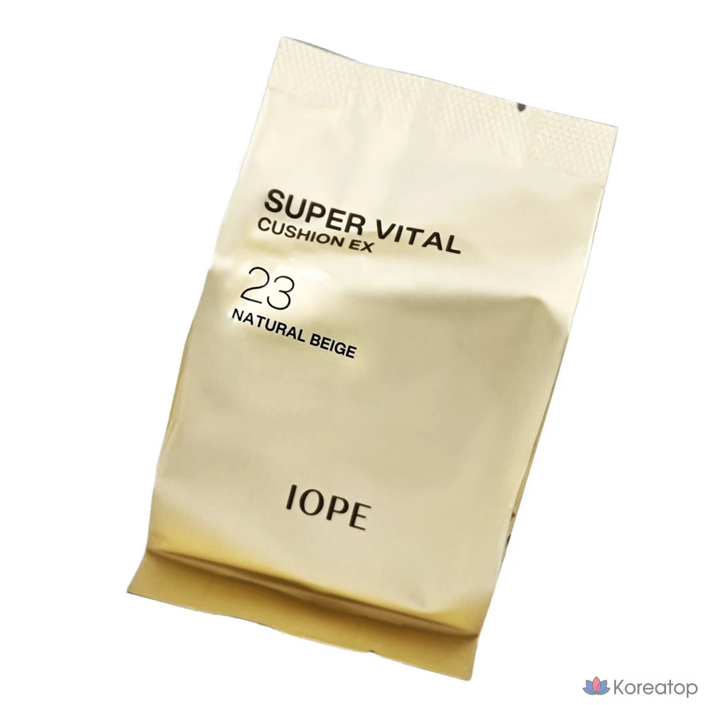 Кушон IOPE Supervital Cushion Foundation Refill, оттенок 23, 16 г, 1 шт.