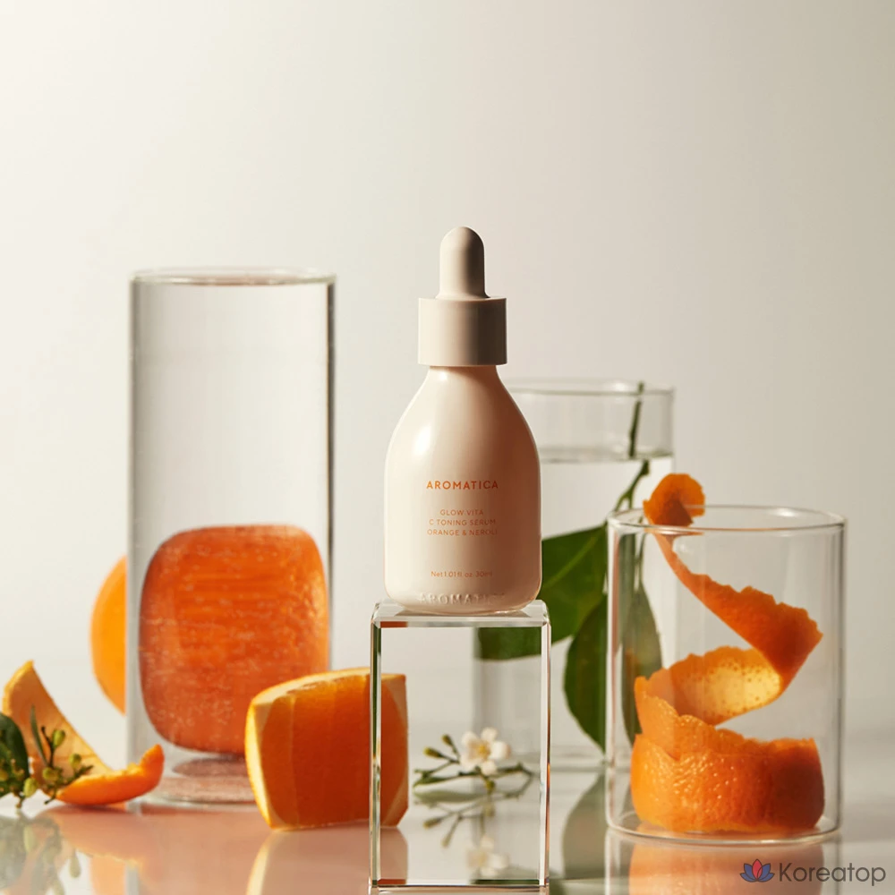 Сыворотка Aromatica Glow Vita C Toning Serum Orange &amp; Neroli, 30 мл, 1 шт.
